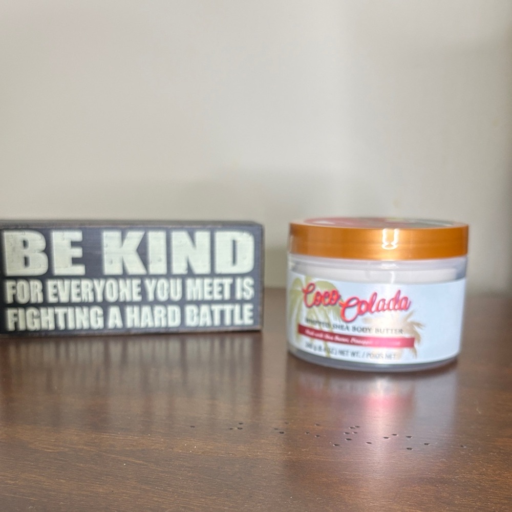 Body Butter - Orange and White